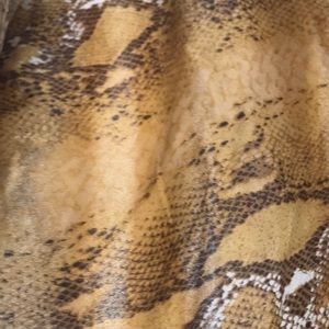 TORN BY RONNY KOBO | silk snake pattern blouse